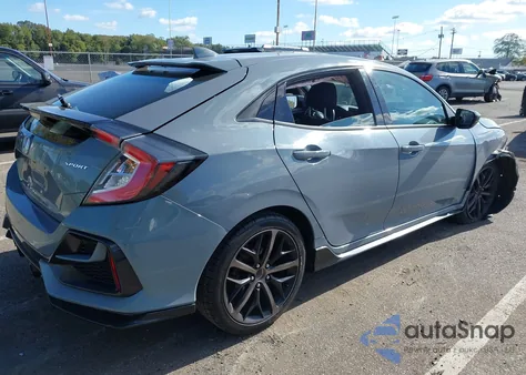 2021 Honda Civic Sport z USA, uszkodzony, nr VIN SHHFK7H42MU409742